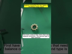 High Precision Soft Bearing Brushless Motor Rotor,Magnetische Brushless Motor Rotor Balancing Machine