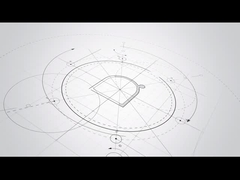 Differentiële behuizing, automatische balanceringsmachine met remschijf