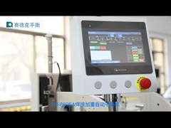 Treadmill Roller Welding Correction Balancing Machine met transportlijn