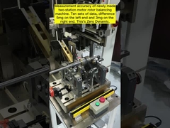 Op maat gemaakte twee-station waterpomp motor rotor automatische balansmachine