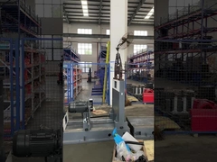 10 ton harddragende universele gewricht/gordel dubbel aandrijvende balanceringsmachine